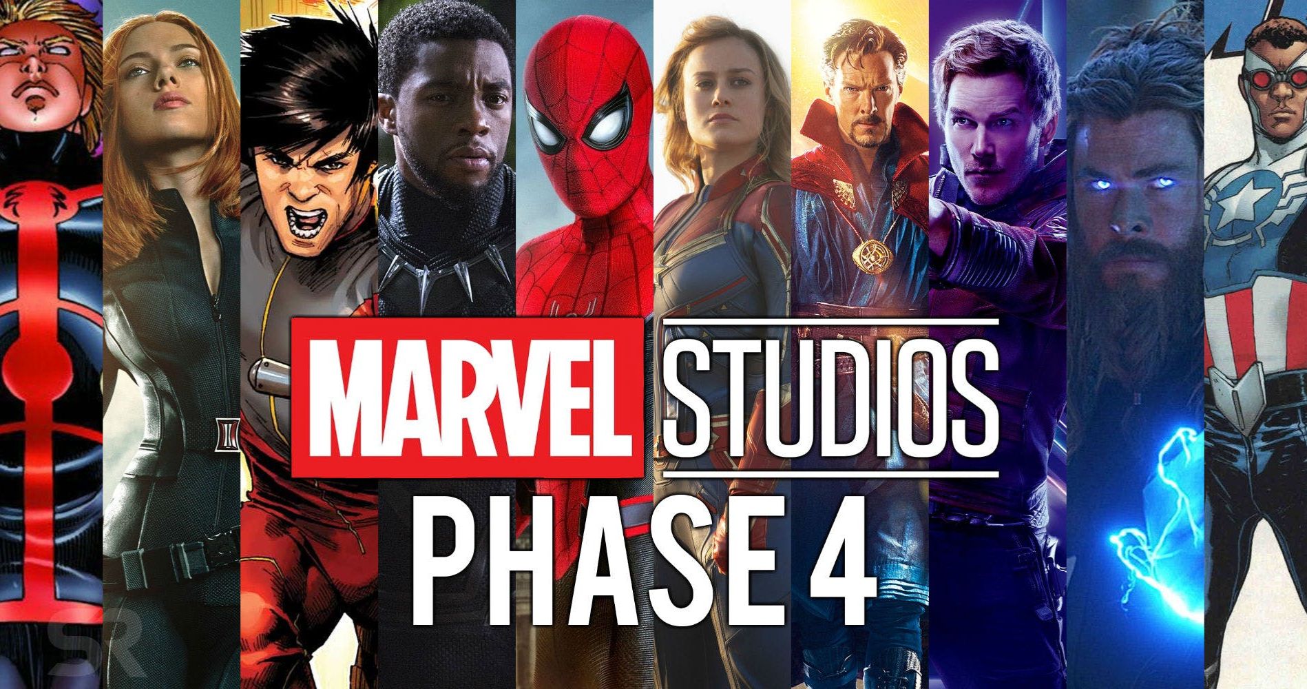 Marvel Phase 4 Confirmed: Fantastic Four, Black Panther 2, Captain Marvel 2, Guardians 3