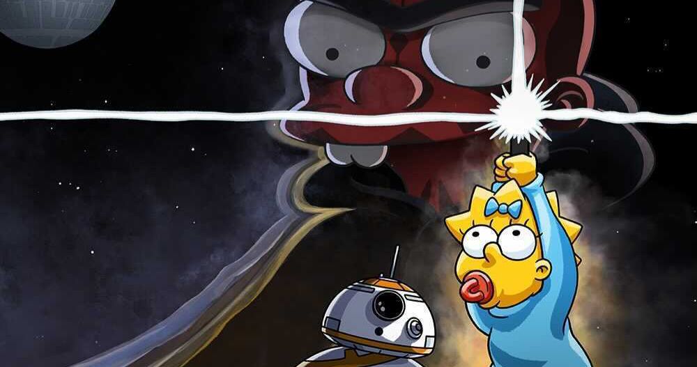 The Simpsons Meet Star Wars in New Disney+ Short for May the 4th