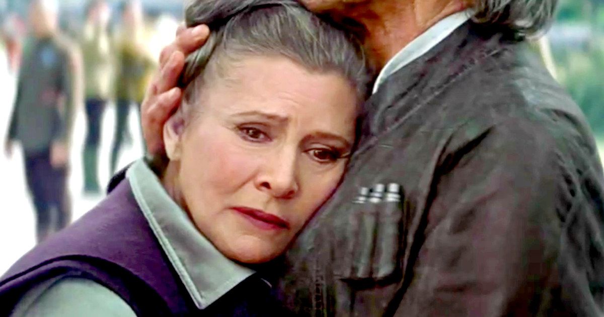 Carrie Fisher Was Forced to Lose Weight for Star Wars 7
