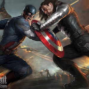 The Climactic Battle Teased in Captain America: The Winter Soldier Concept Art