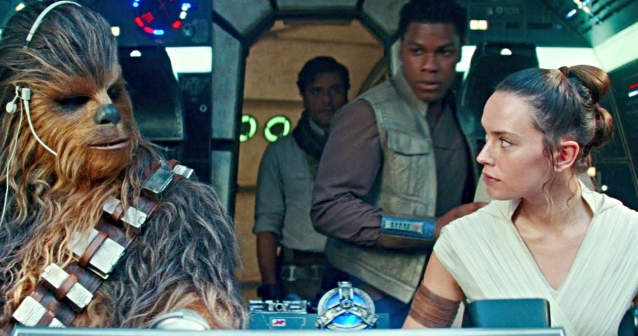 Rise of Skywalker Teaser Reunites Rey, Finn, Poe &amp; Chewbacca in the Millennium Falcon