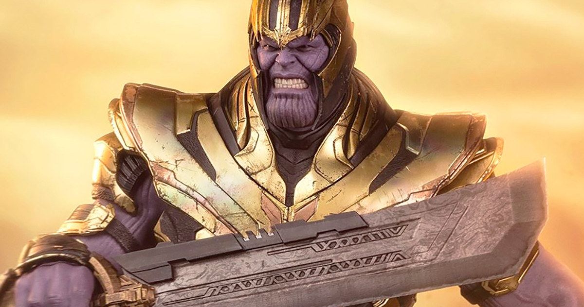 Thanos Hot Toys Action Figure Reveals His Secret Avengers: Endgame Weapon
