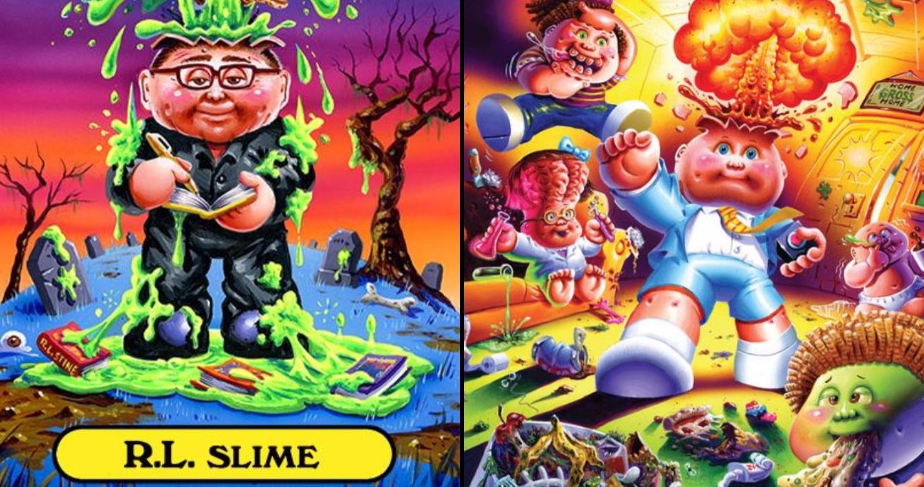 R.L. Stine and Garbage Pail Kids Team Up for New Book Series