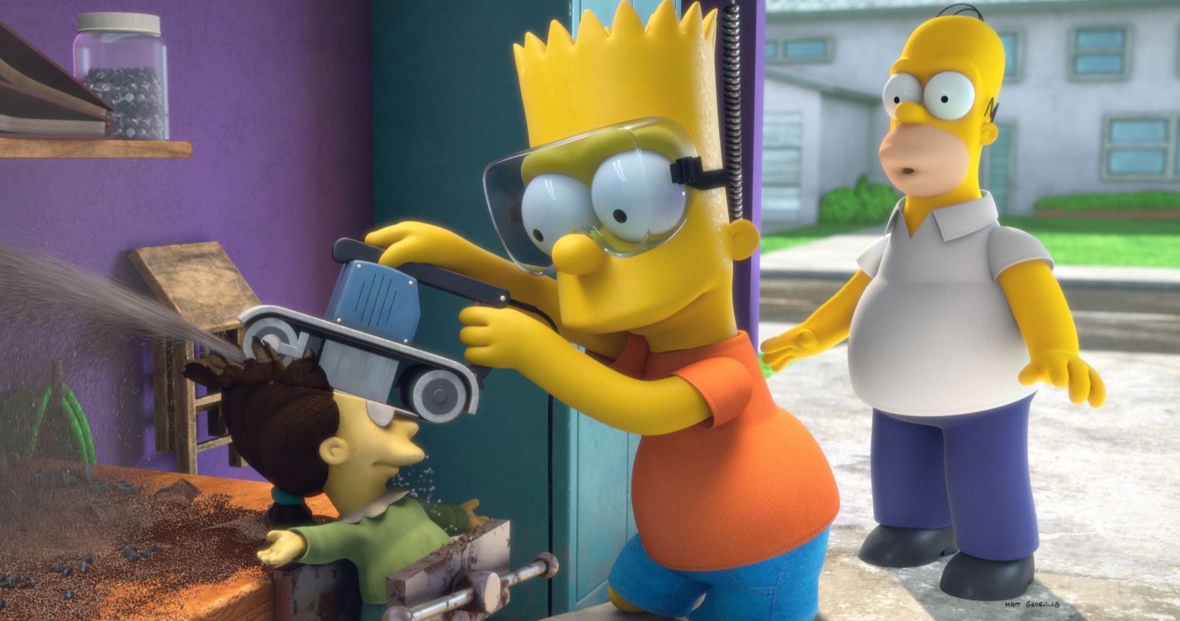 Treehouse of Horror XXXI Sneak Peek Images Give The Simpsons a Pixar Makeover
