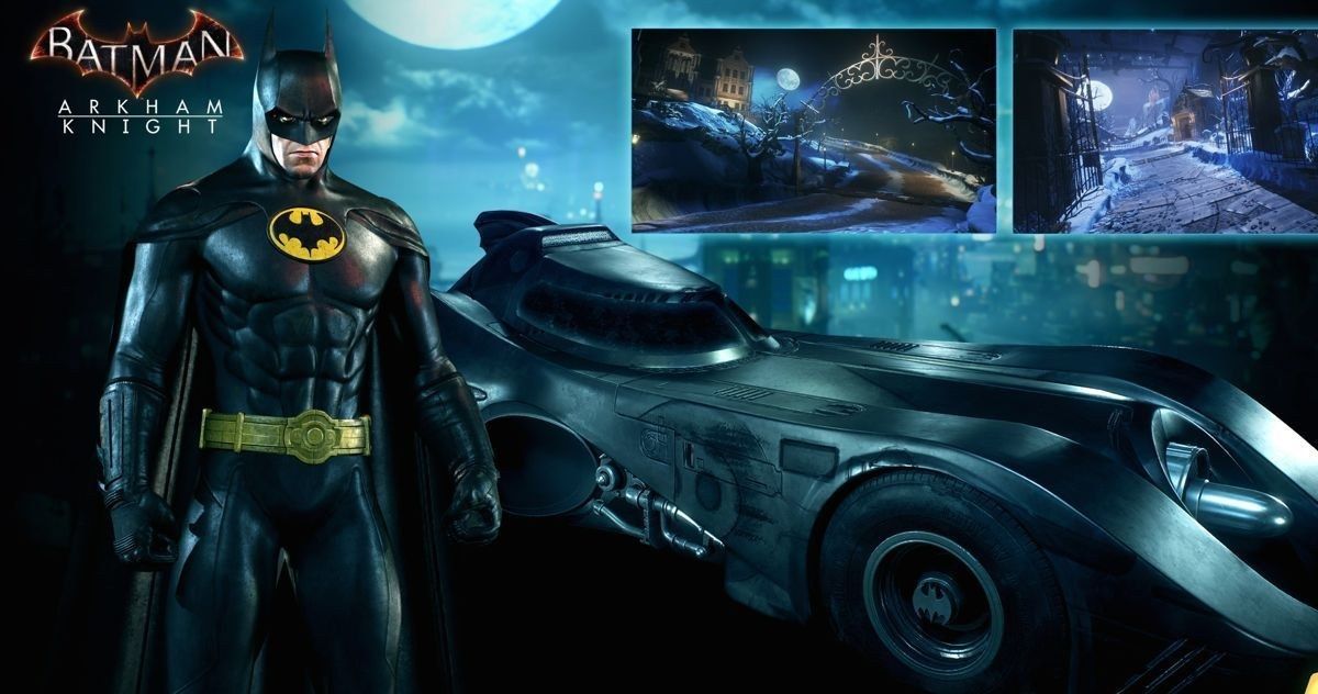 Arkham Knight Game Gets Michael Keaton Batman &amp; Batmobile