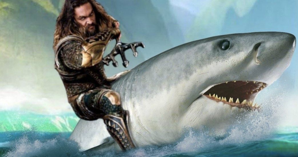 Jason Momoa Promises Aquaman Movie Has Guys Riding Sharks