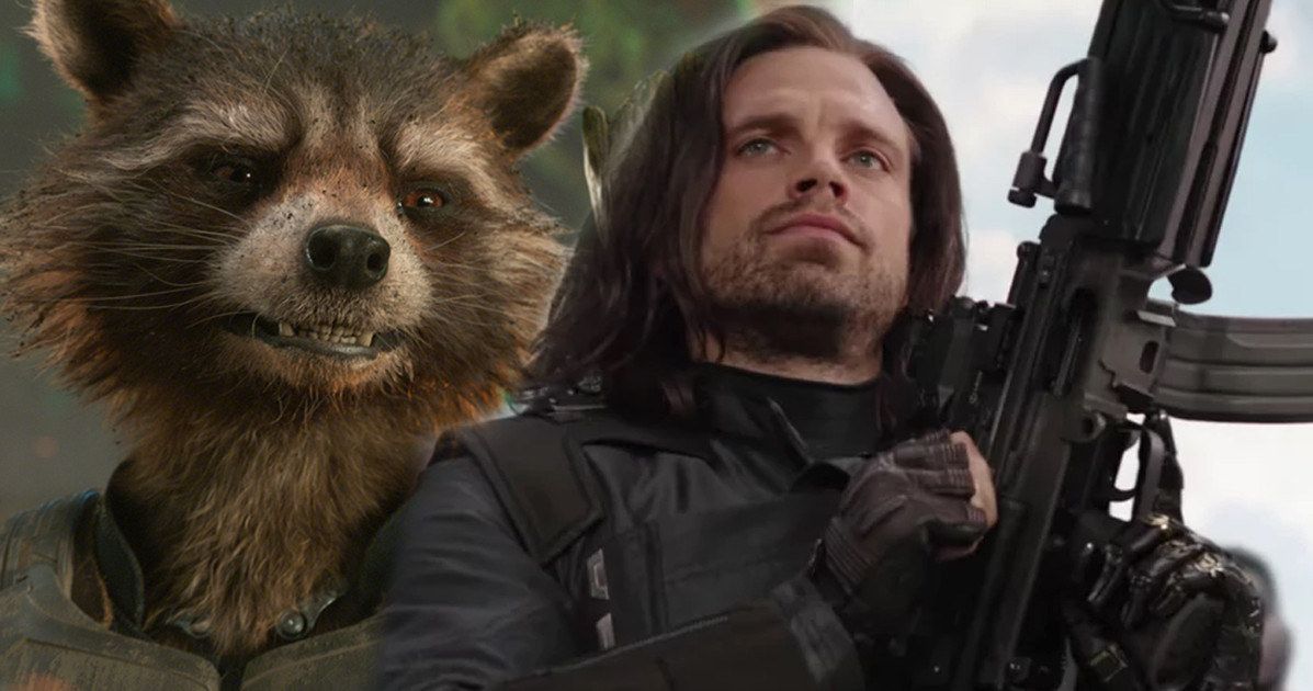 Rocket Raccoon Tries to Buy Bucky's Arm In Avengers: Infinity War