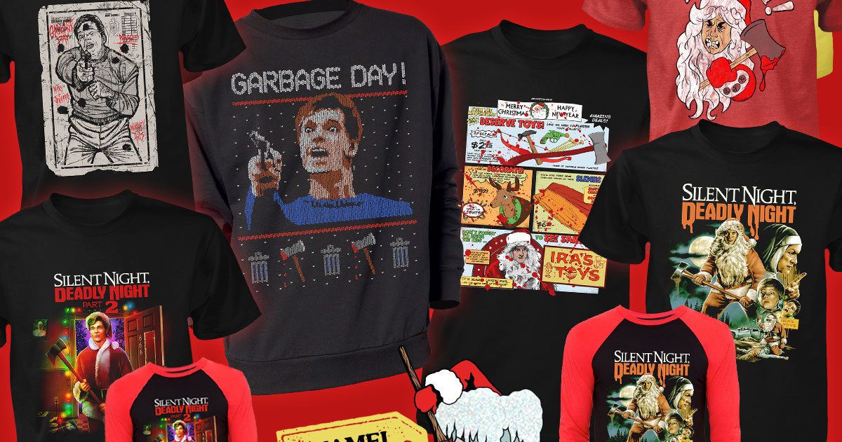 Fright Rags Brings Christmas Early with Silent Night, Deadly Night &amp; Krampus Merch