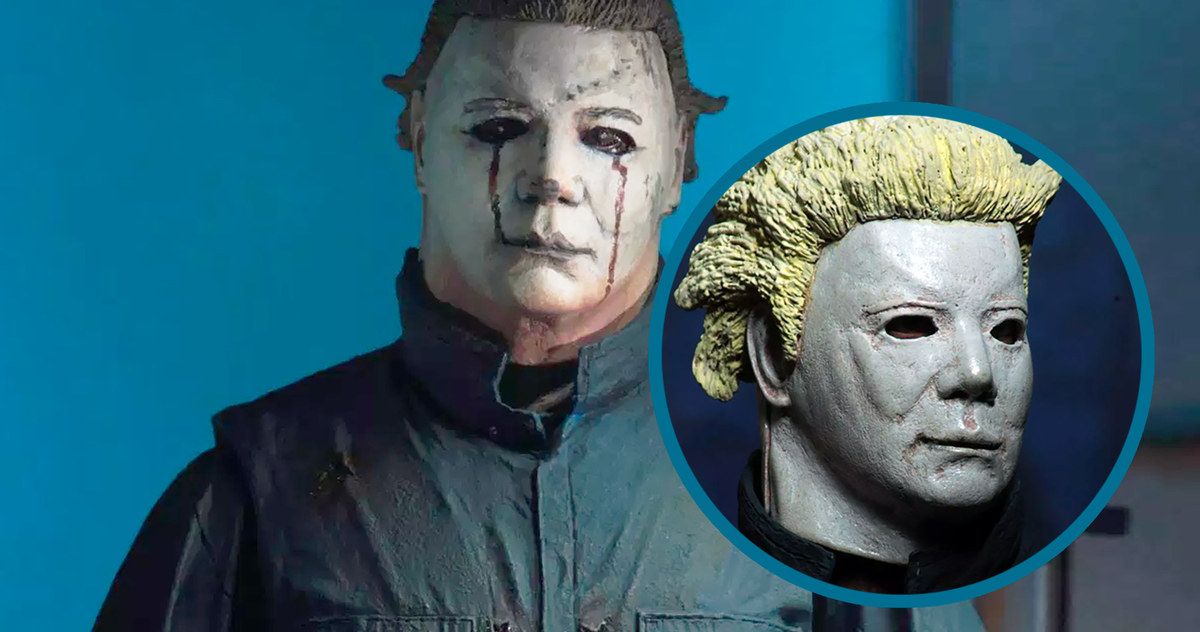 Halloween II Ultimate Michael Myers NECA Figure Comes with Ben Tramer Swappable Head