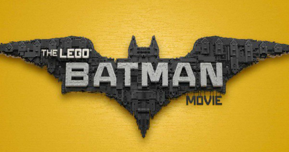 LEGO Batman Movie Poster Shines Its Batsignal
