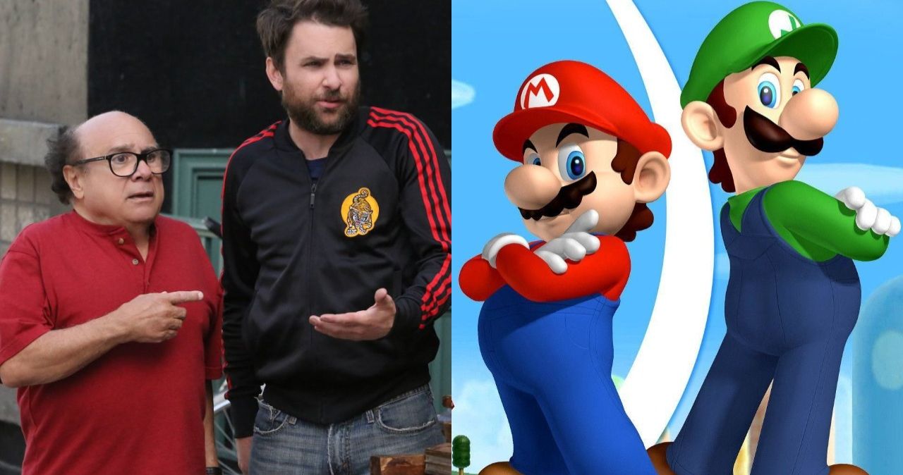It's Always Sunny Fans Want Danny DeVito to Join Charlie Day in the Super Mario Bros. Movie