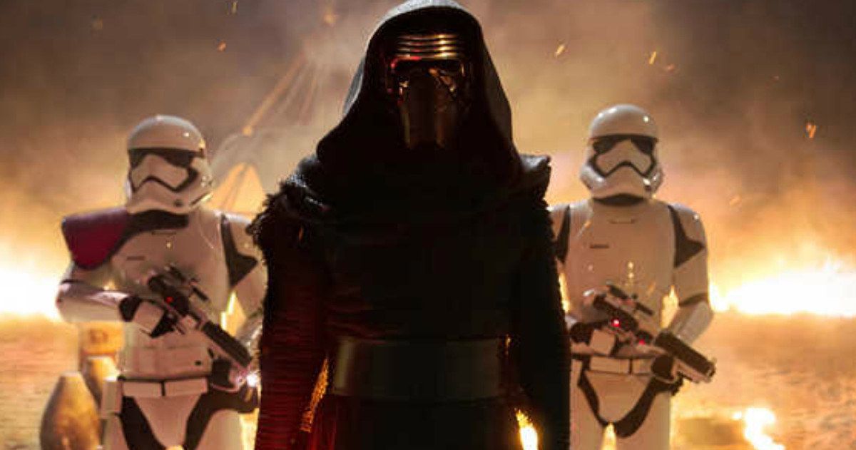 Kylo Ren Is Ready to Attack in New Star Wars 7 Photo