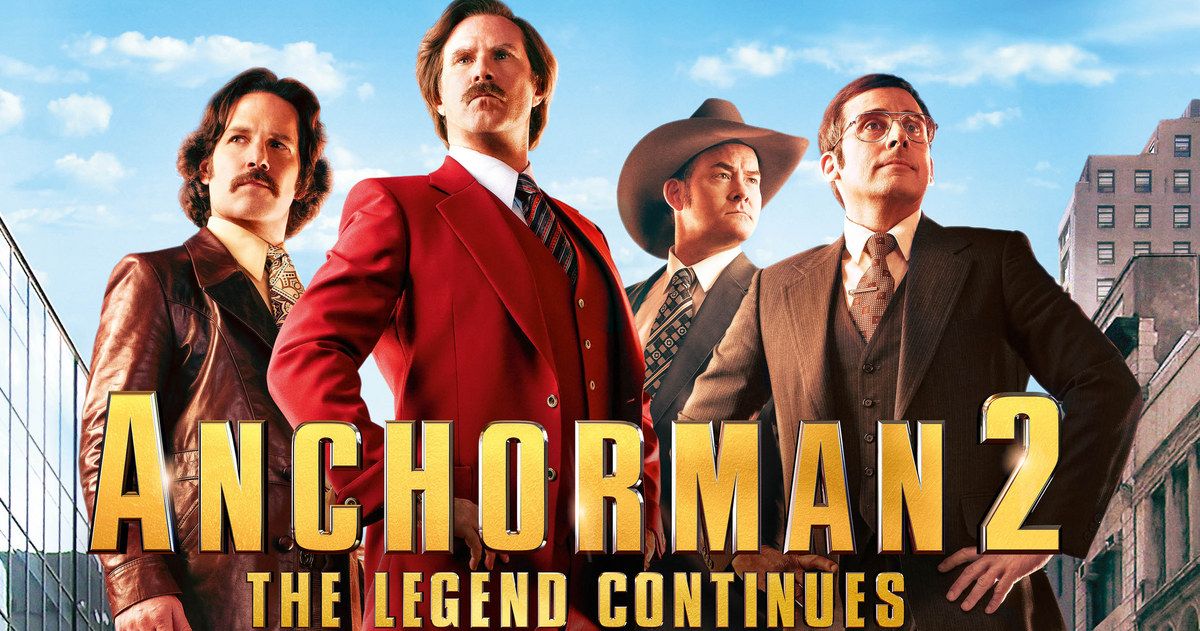 Anchorman 2 Super-Sized R-Rated Version Clips