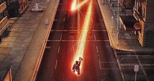 The Flash Poster: Barry Allen Blazes Through Central City