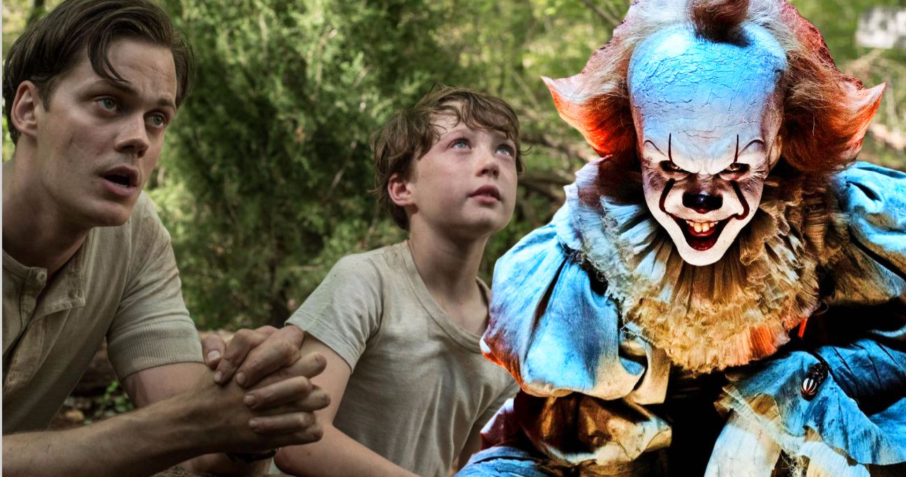 IT Star Used Pennywise Secret to Make His Young Co-Star Cry in The Devil All the Time