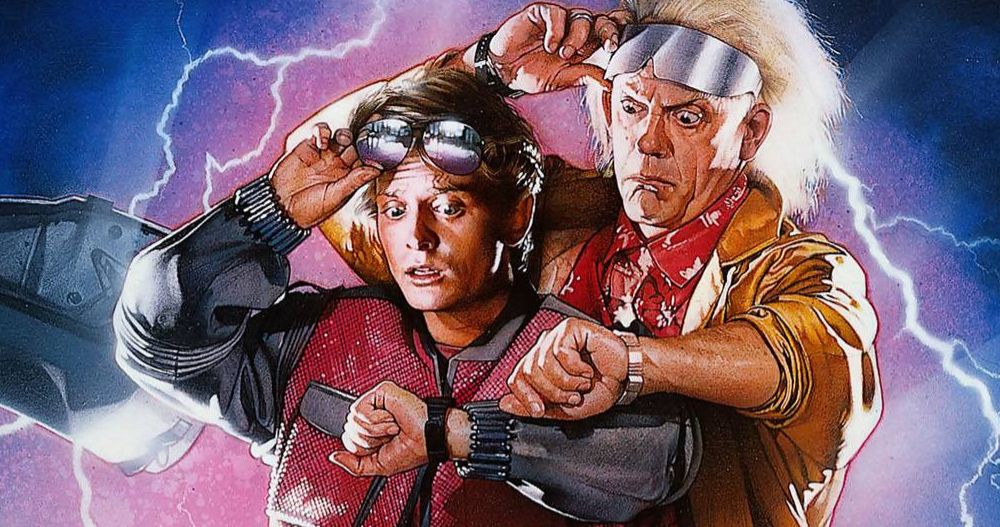 Back to the Future Stars Michael J. Fox and Christopher Lloyd Reunite at Awesome Con