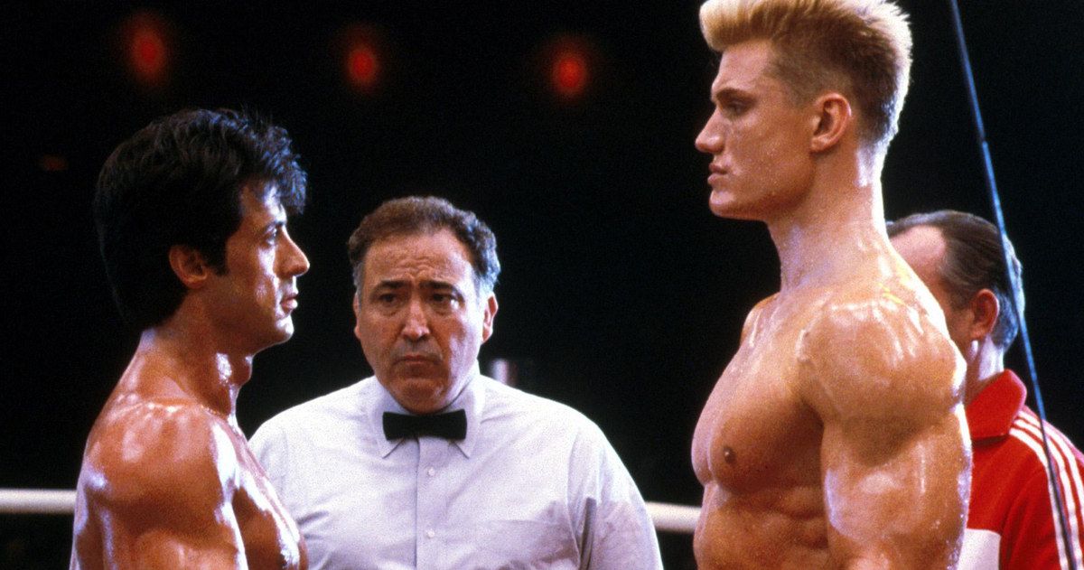 Rocky Swings at Least One Punch at Drago in Creed 2