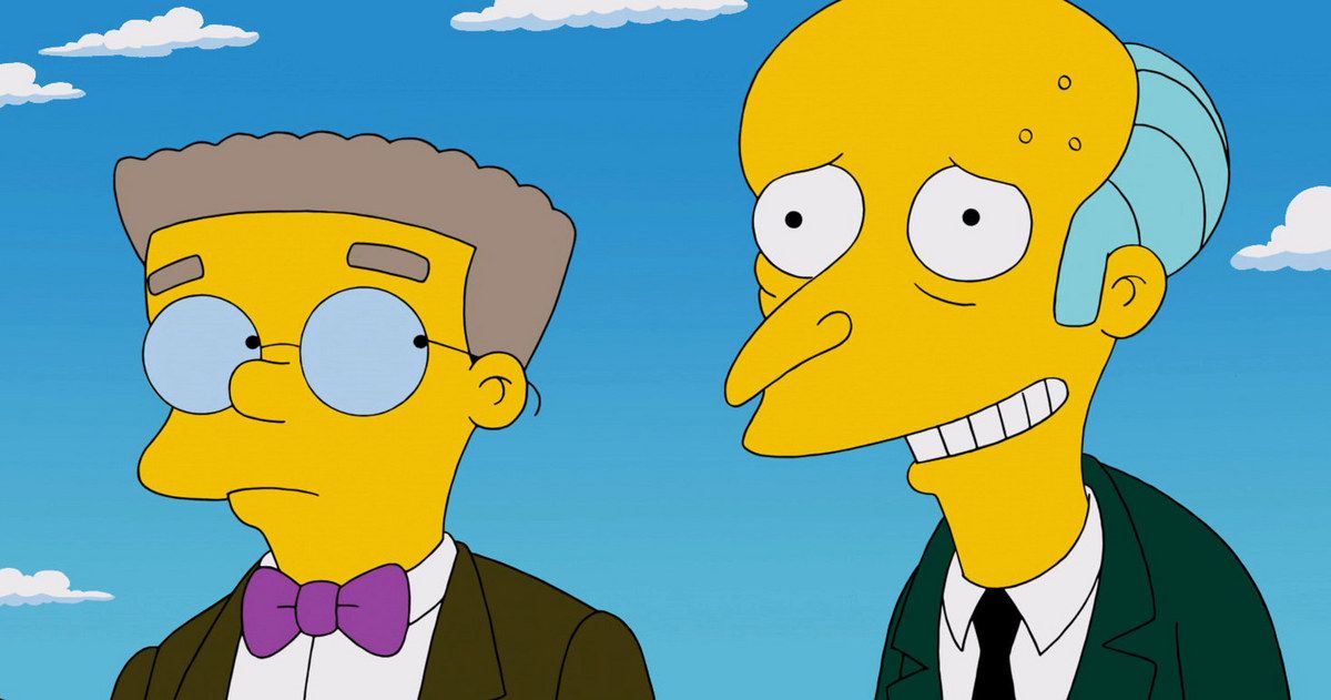 Smithers Is Coming Out as Gay This Season on The Simpsons