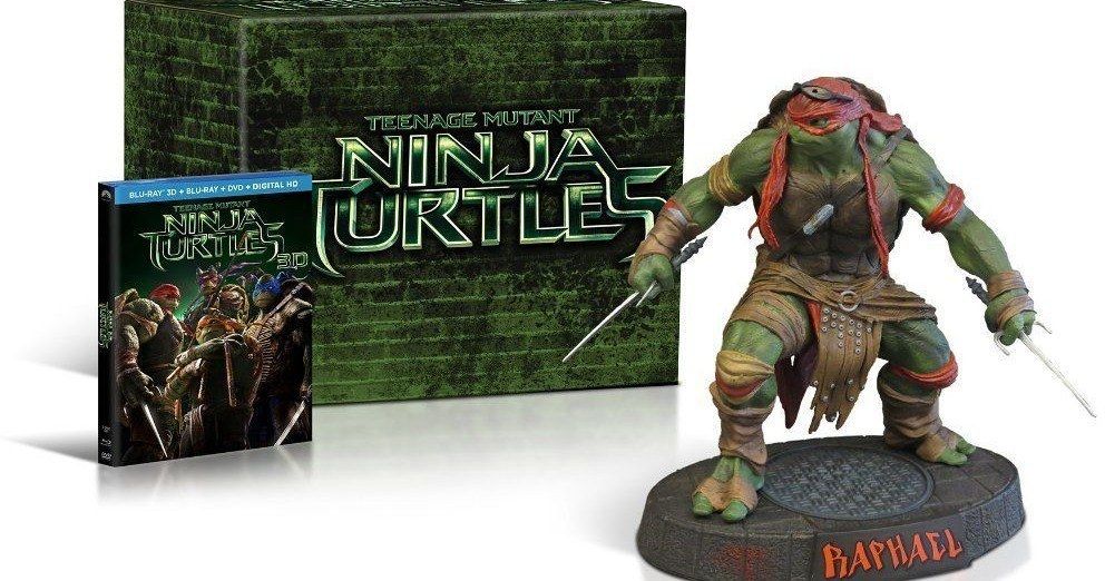 Teenage Mutant Ninja Turtles Blu-ray Gift Set with Raphael Statue Revealed!