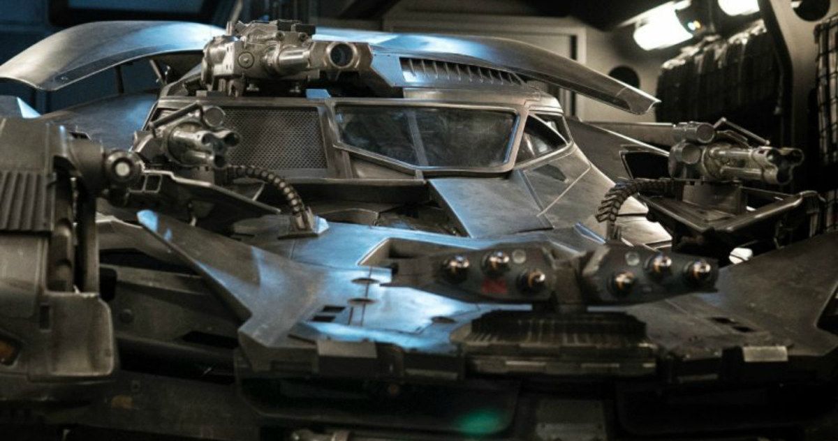 Justice League Upgraded Batmobile Revealed