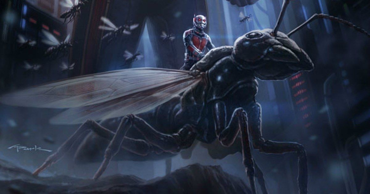 Comic-Con: Ant-Man Costume Revealed in New Concept Art