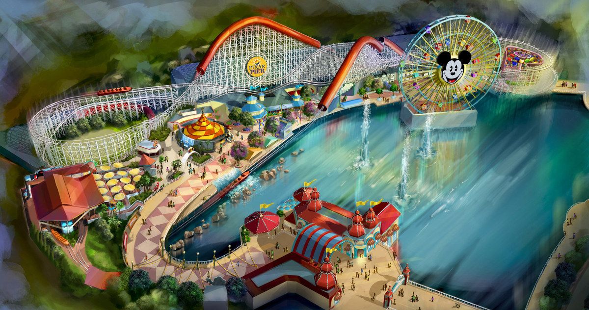 Incredibles Ride Coming to Pixar Pier Theme Park in 2018
