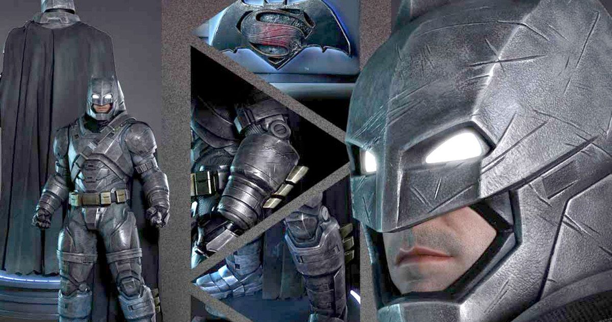 Batman v Superman Hot Toys Life-Sized Armored Batman Unveiled