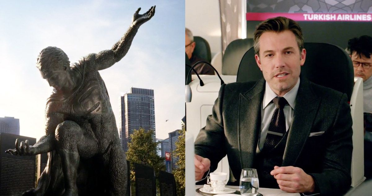 Gotham &amp; Metropolis Revealed in Batman v Superman Turkish Airlines Super Bowl Ads