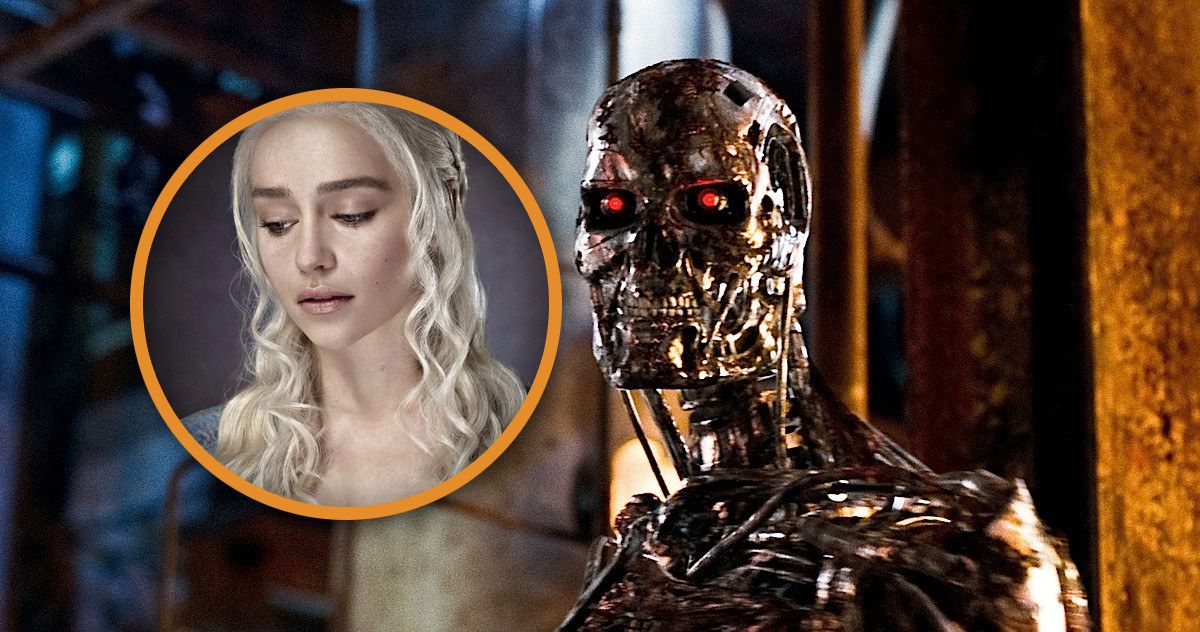 Game of Thrones Star Emilia Clarke Is Sarah Connor in Terminator: Genesis!