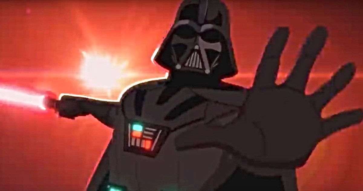 Darth Vader's Big Rogue One Scene Gets Animated in New Star Wars Short