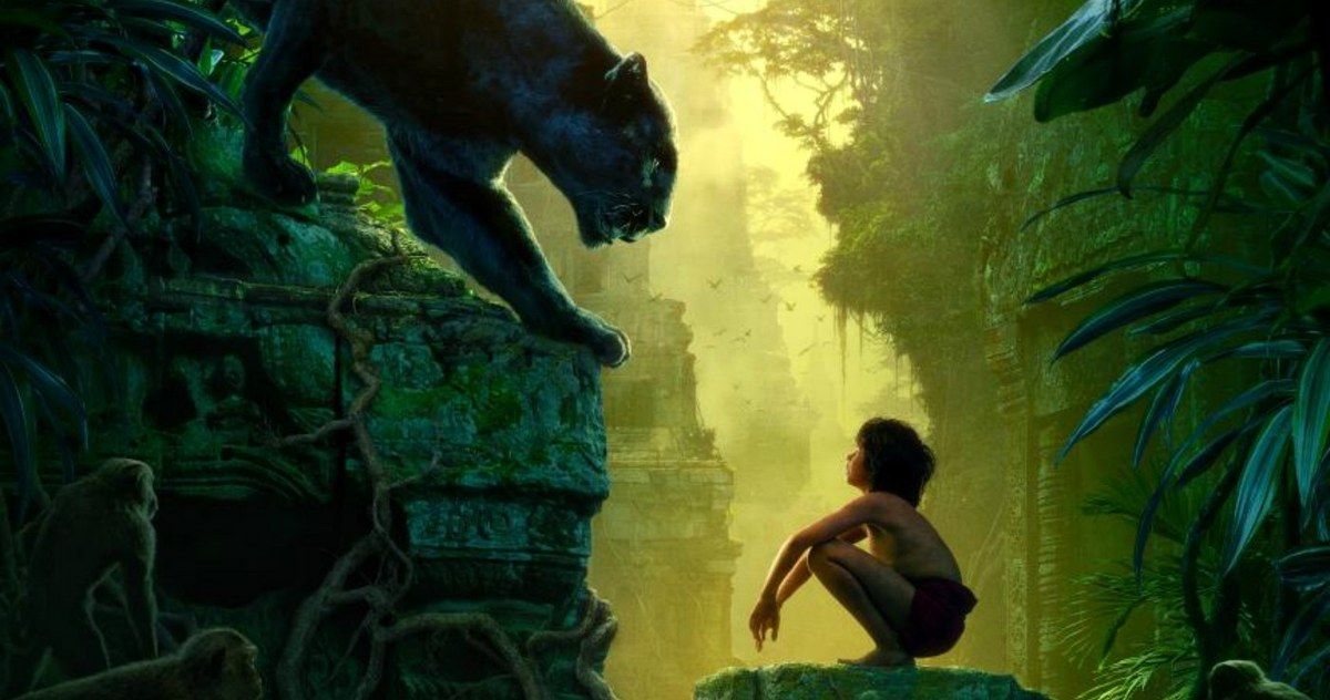 Disney's The Jungle Book Poster: Bagheera Vs. Mowgli