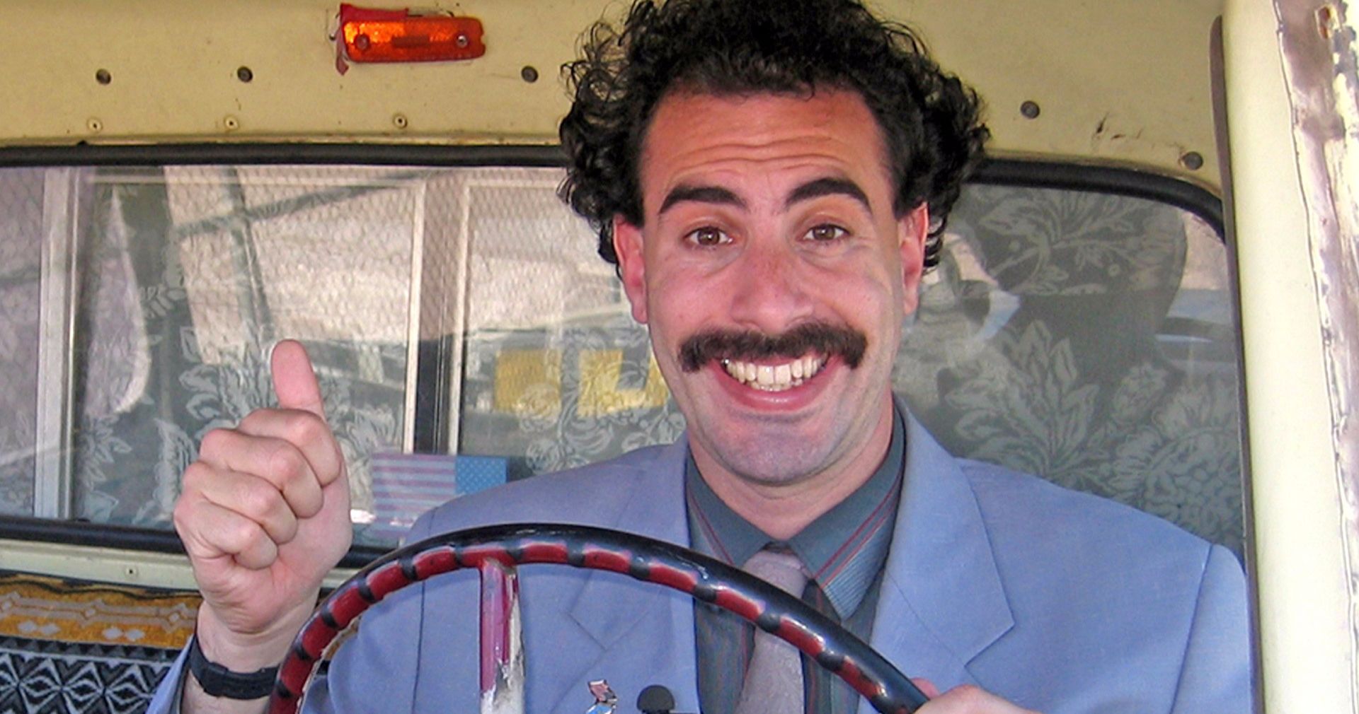 Borat Returns as Video Captures Sacha Baron Cohen Back in Iconic Disguise