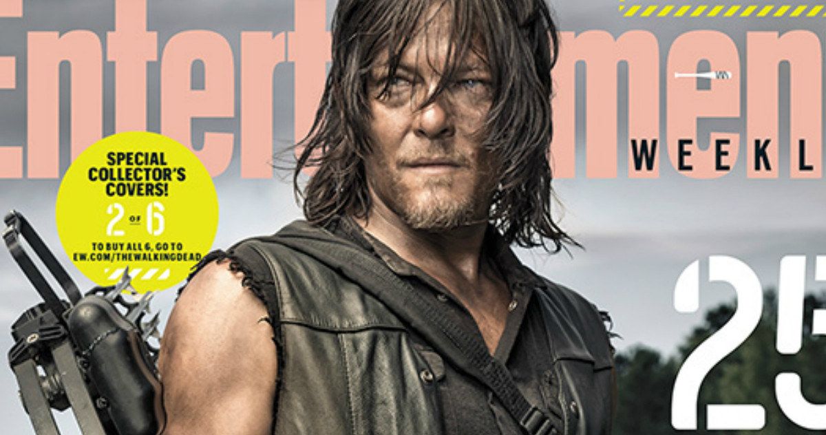 Walking Dead Season 6 EW Character Covers, Shocking Finale Teased