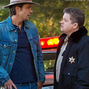 Justified Season 4 Photo Reveals Patton Oswalt as Constable Bob Sweeney