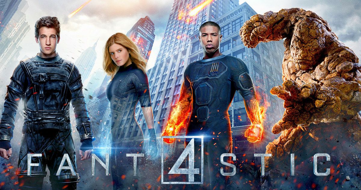 Fantastic Four Character Posters and Cast Banner