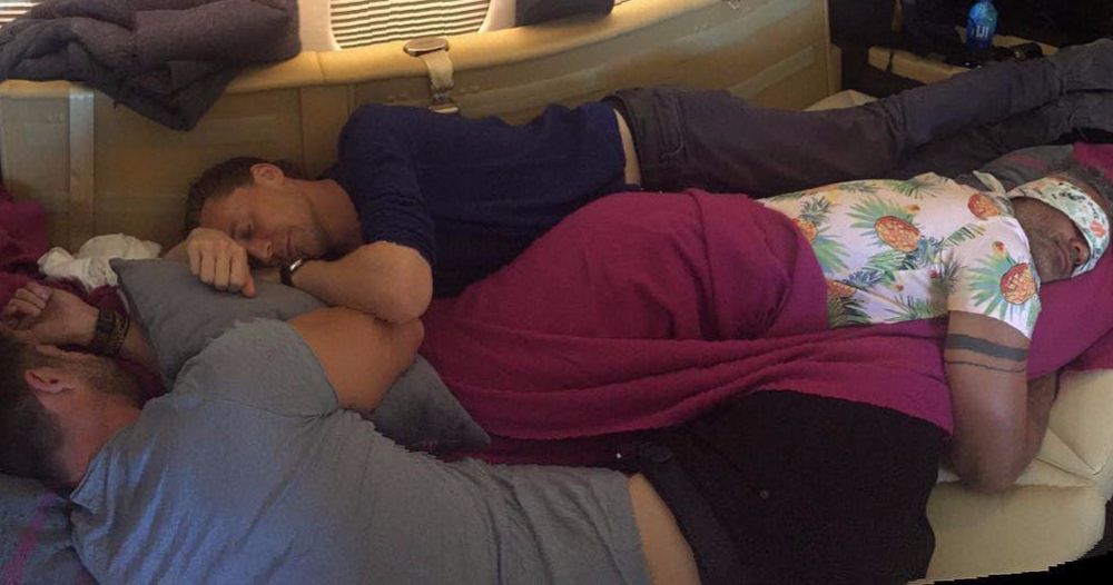Mark Ruffalo Exposes Marvel Co-Stars Napping to Kick Off Comic-Con