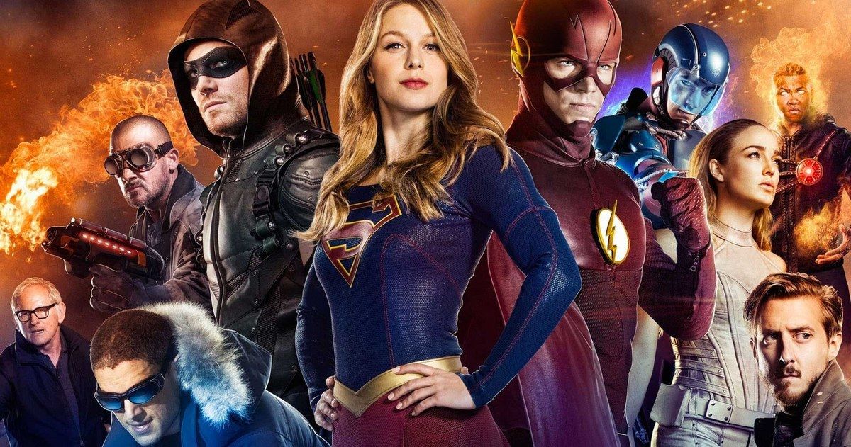 The CW's Arrowverse with The Flash, Arrow, Supergirl and Legends of Tomorrow
