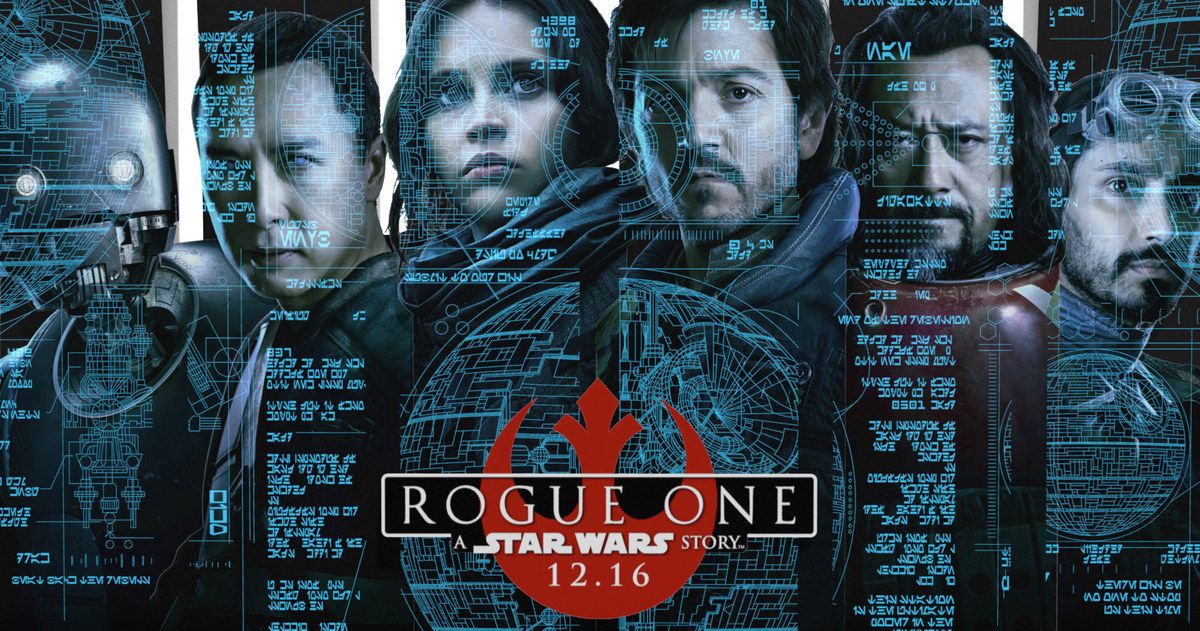 Rogue One IMAX Standee Reveals Secret Star Wars Messages