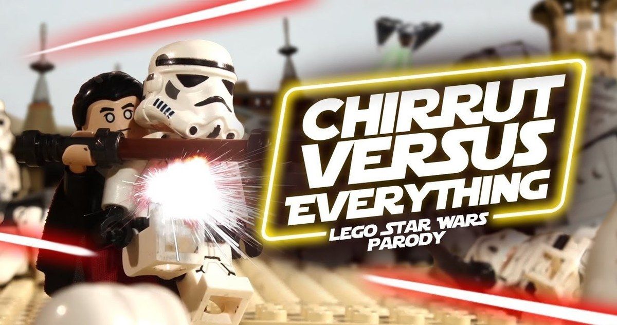 Chirrut Vs. Everything in Rogue One LEGO Parody