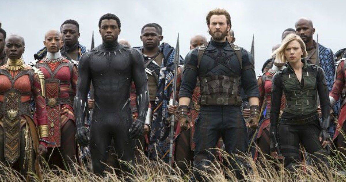 Black Panther &amp; Captain America Reunite in Latest Look at Infinity War
