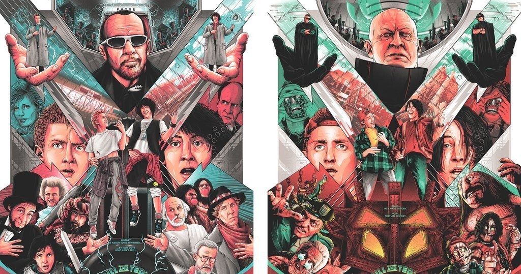 Bill and Ted Get an Excellent New Collectors Poster