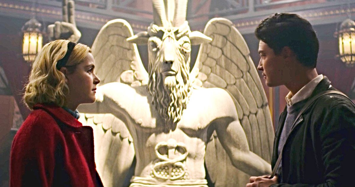 Satantic Temple Threatens to Sue Netflix Over Sabrina's Baphomet Statue
