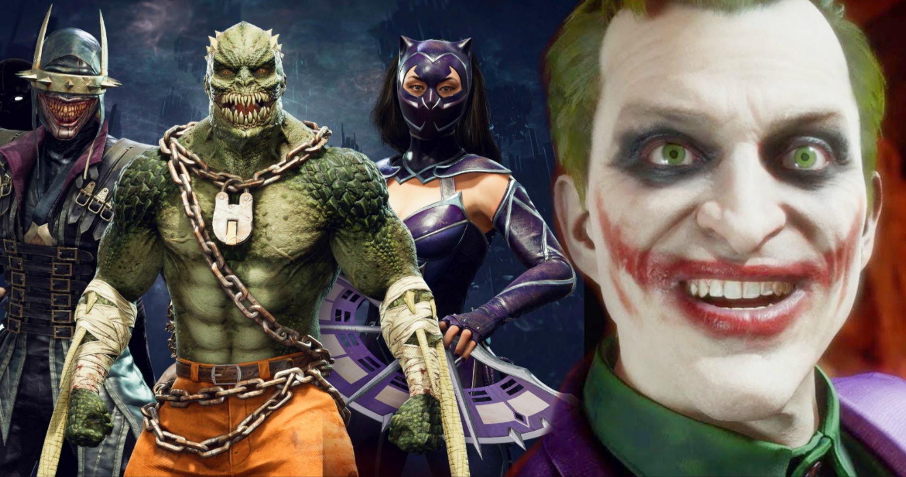 Joker Fights Killer Croc in Gory Mortal Kombat 11 Fatality Trailer