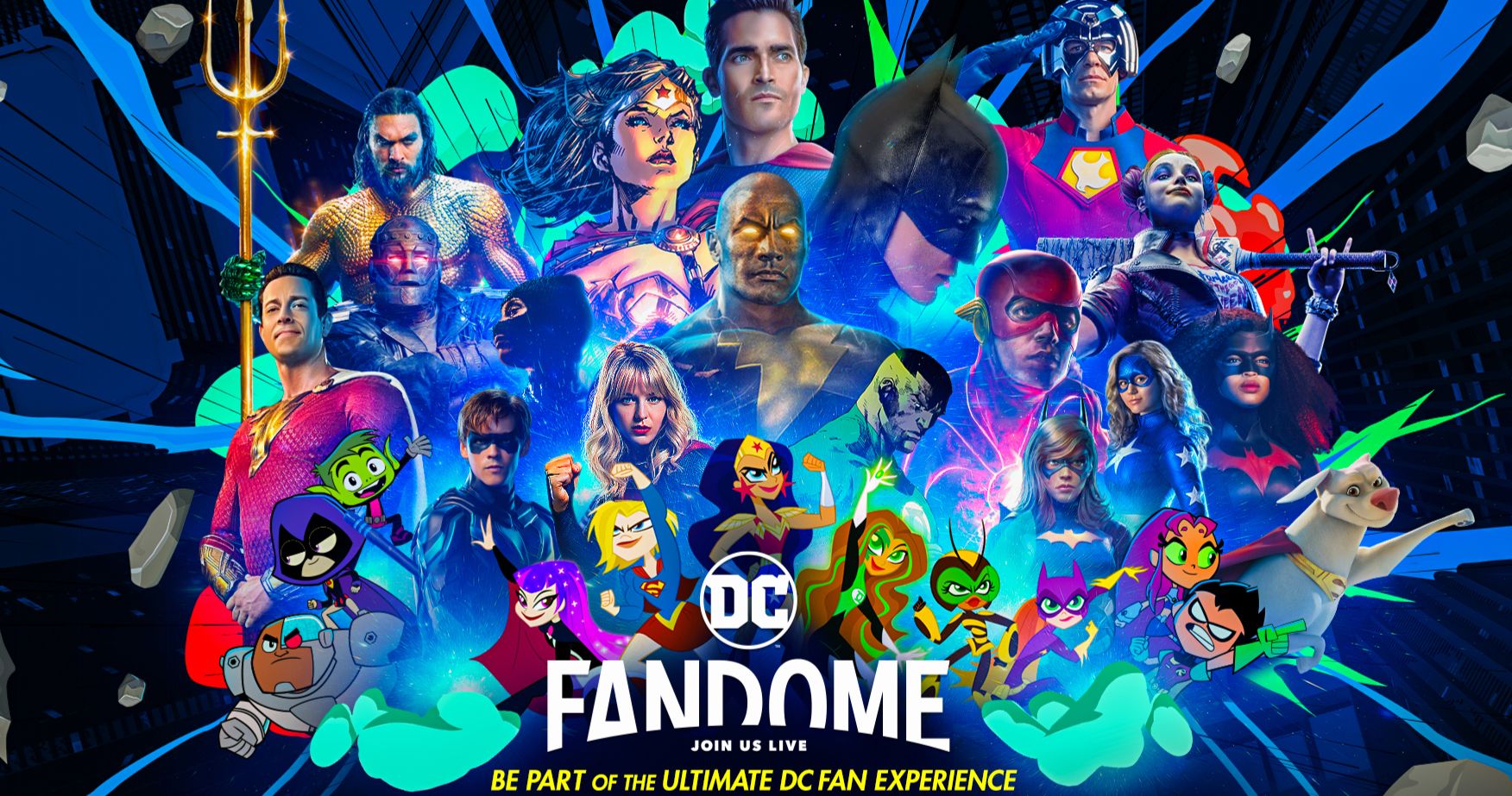 DC Fandome 2021 Lineup Includes New The Batman Trailer, Black Adam, The Flash &amp; More