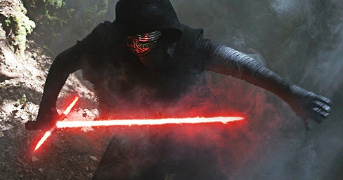 Star Wars 7 Photo Has Kylo Ren Ready for a Lightsaber Duel
