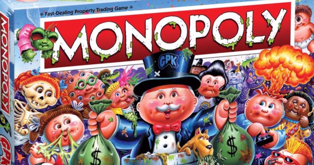 Garbage Pail Kids Monopoly Game Gets Super Gross for GPK 35th Anniversary