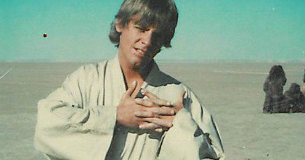 Mark Hamill Shares First Ever Luke Skywalker Photo from Star Wars Set