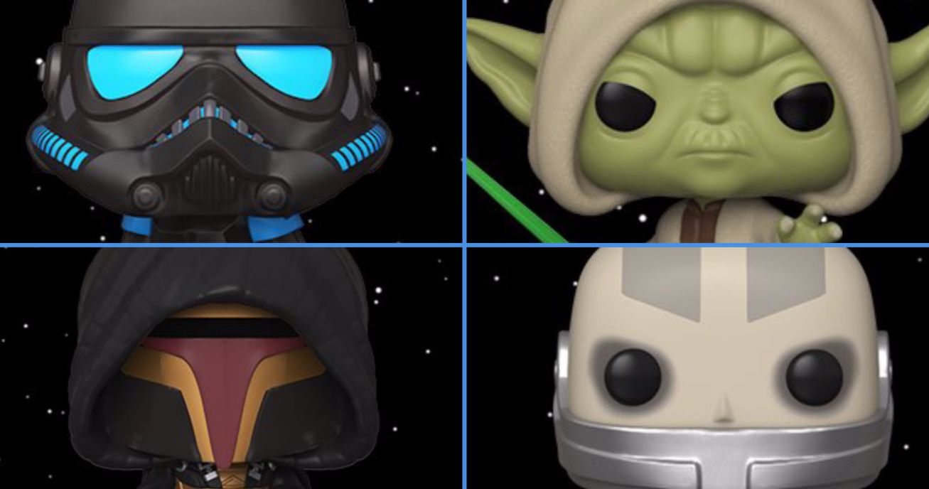 Star Wars Video Game Funko Pop! Figures Include Revan and Darth Malak