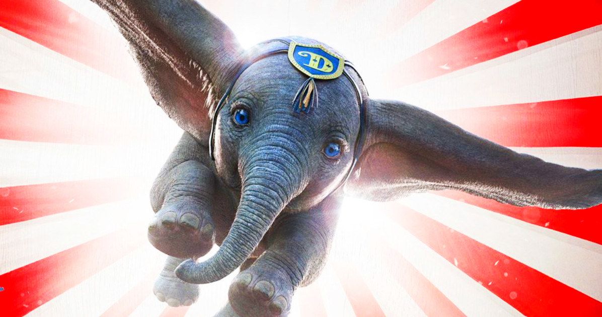 Dumbo Poster Soars in Ahead of Tonight's New Trailer