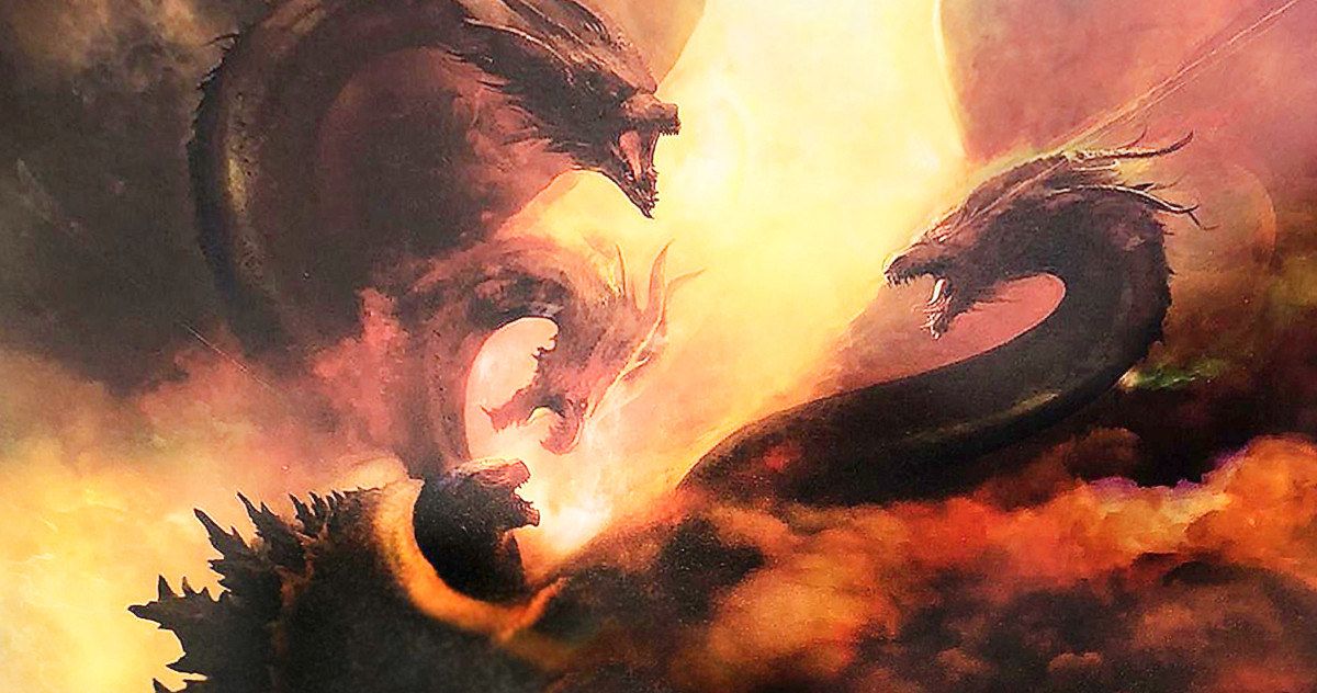 King Ghidorah Fights Back in Breathtaking Godzilla 2 Comic-Con Poster